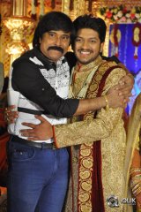 Music Director Koti Son Rajeev Wedding Reception Photos